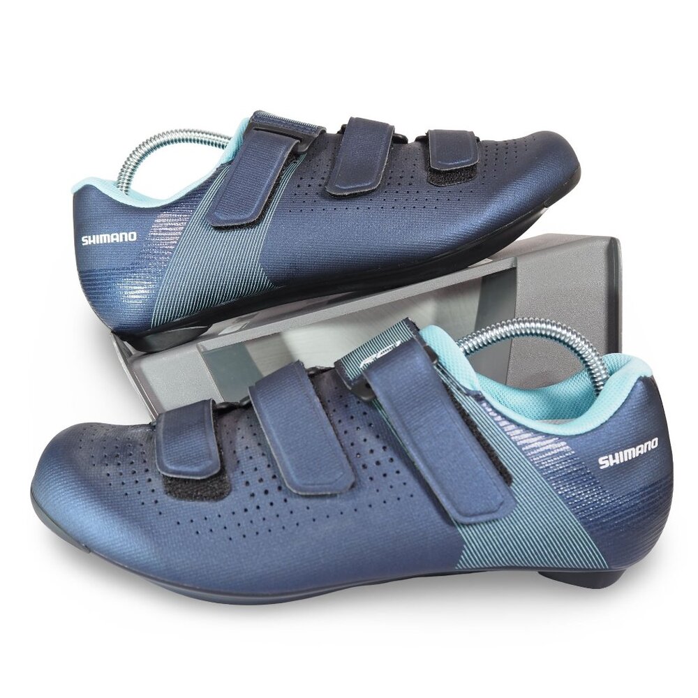 Shimano‎ RC1 Women's 7.2/39 Road Bike Cycling Shoes Navy ESHRC100WGN01W3900G